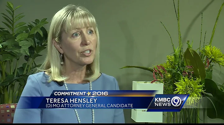 Teresa Hensley talks about race for attorney general