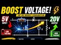 Boost Converter Explained | Step-Up DC-DC Converter Working & Simulation