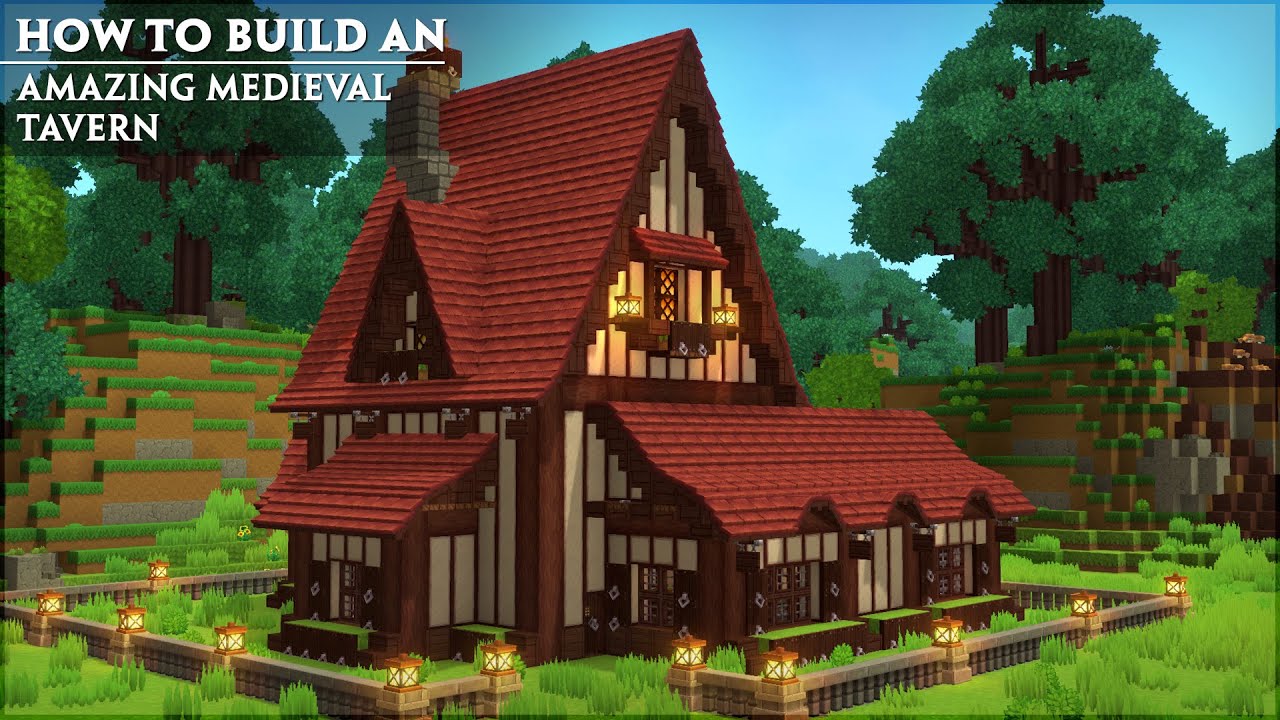 How to Build an Amazing Medieval Tavern | Hytale Tutorial