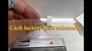 Cách factory reset robot roborock #robot_hút_bụi #roborock
