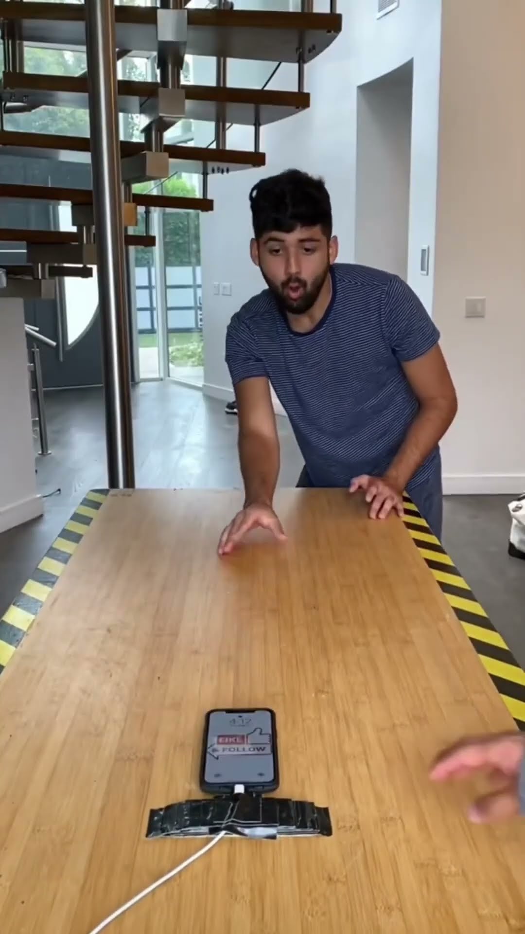iPhone Charger Trickshot!