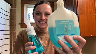Method Foaming Hand Soap, Refill, Waterfall, 28 Ounce, 1 pack