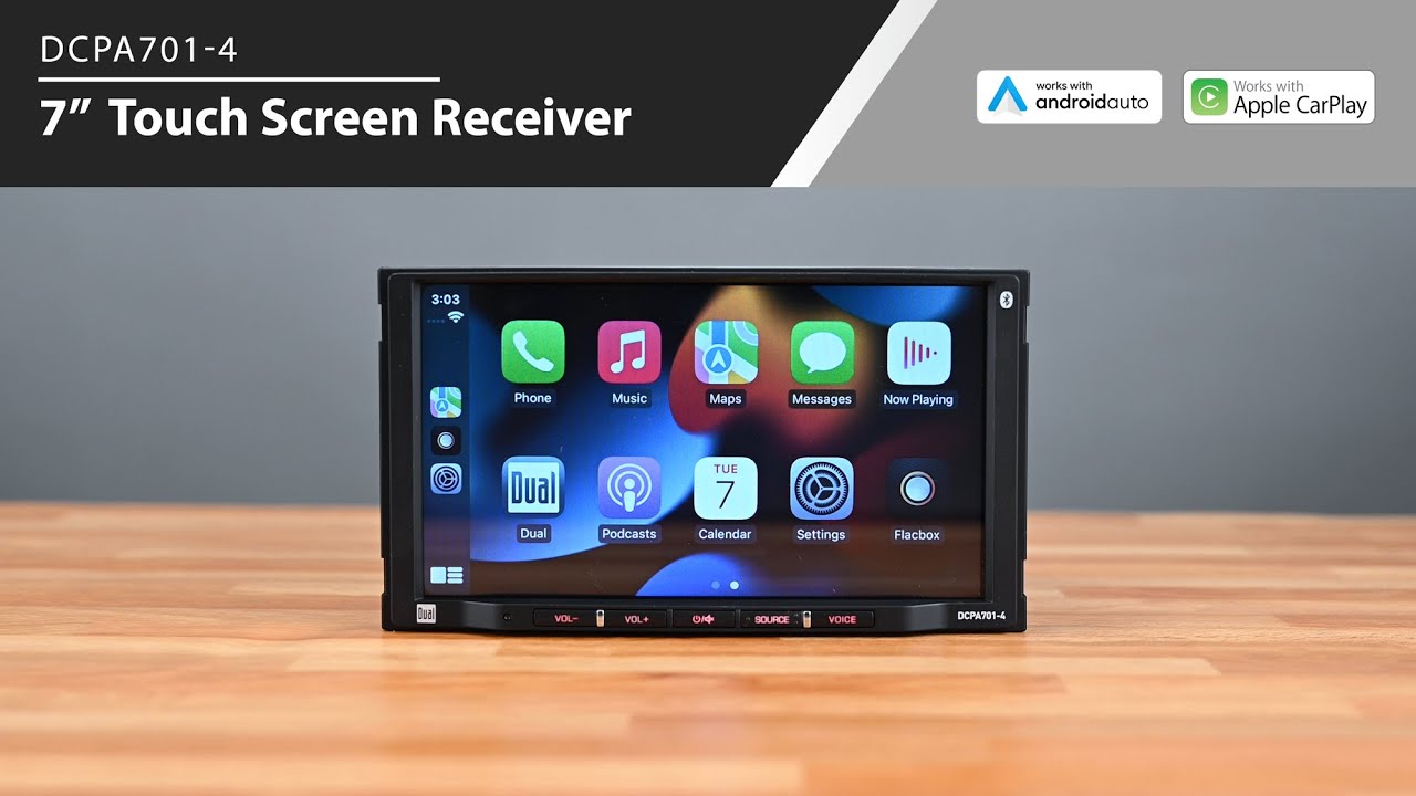Autoradio 1 Din Con CarPlay E Android Auto – Schermo Touch 7″ HD, Radio FM, Bluetooth E Telecamera Posteriore - 2