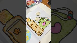 Glow cosmetics coloring book
