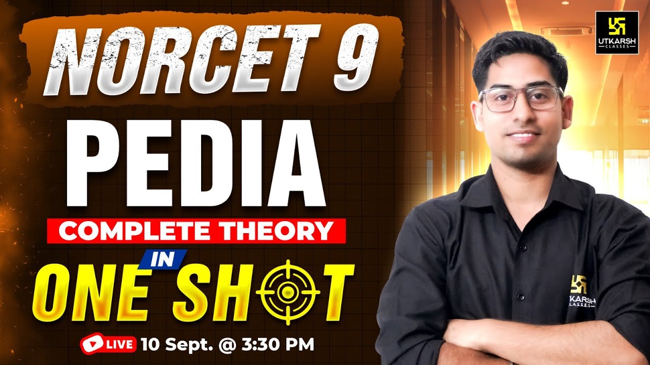 NORCET 9 Pediatrics Marathon Class | Complete Pediatrics in One Shot🔥| Utkarsh Nursing Classes