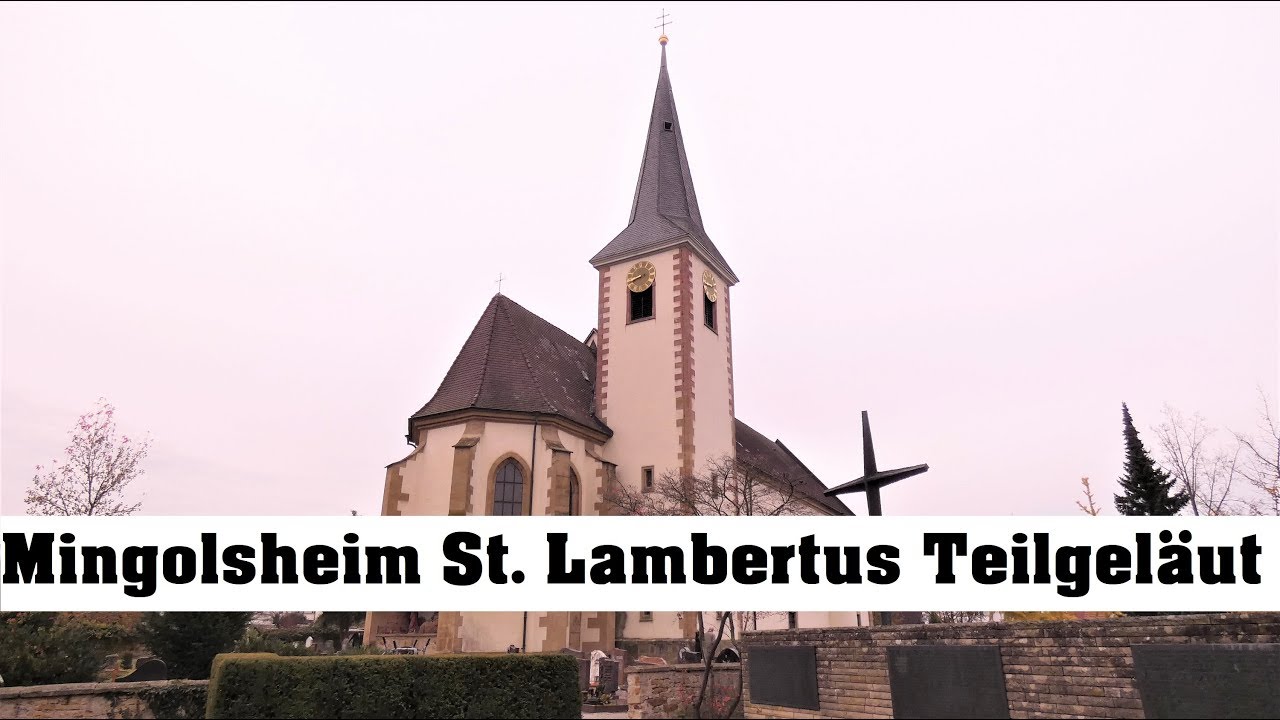 Bad-Schönborn-Mingolsheim, St. Lambertus, Teilgeläut (Glocken 1-3-4-5-6-8-9)