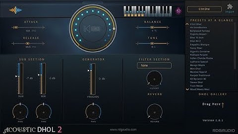 #RDGAudio Acoustic Dhol 2 Beta Test | Coming Soon | AU-VST3 Plugins for Mac-PC
