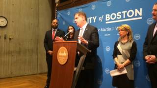 WATCH: Boston Mayor Marty Walsh Talks Patriots Victory Parade