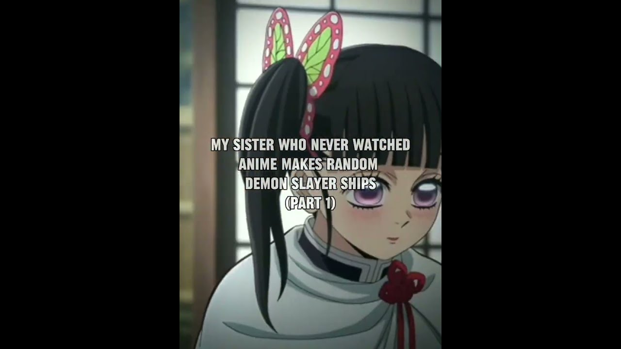 My Sister Makes Demon Slayer Ships Part 1 She Doesn T Watch Anime Demonslayer Trend