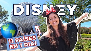 EPCOT na DISNEY ORLANDO - um dia no parque, melhores atrações e muitas dicas | VLOG #3