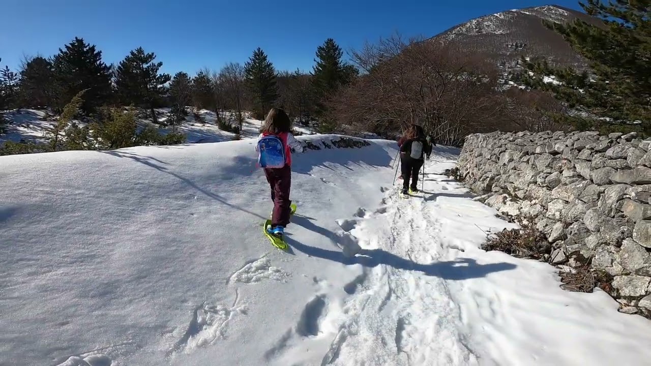 ciaspolata con majambiente, una giornata fantastica nel parco nazionale della majella