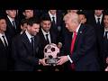President Trump Compared Lionel Messi And Pelé 