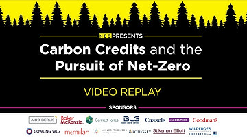 NEO Presents | Carbon Credits and the Pursuit of Net-Zero