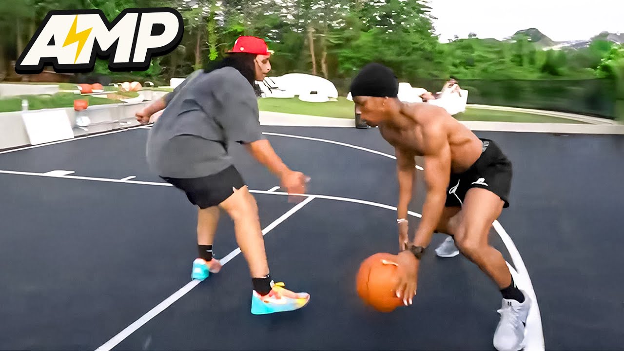 Damii против Agent00 Баскетбол 1 на 1