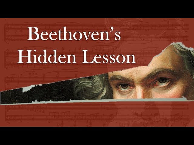 Beethoven's Hidden Composition Lesson in the Pathétique Sonata