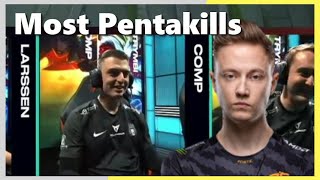 Comp is about to Overtake Rekkles for most Pentakills in the LEC