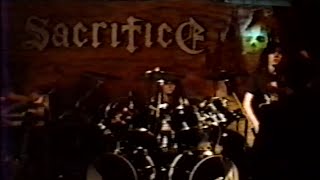 Sacrifice - live @ Zeizers, Saint John, New Brunswick, Canada 6 Sept 1987