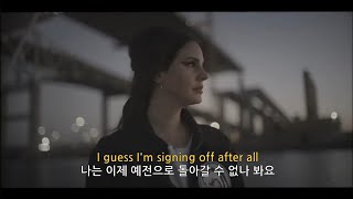 라나 델 레이(Lana Del Rey) - The Greatest (가사해석)