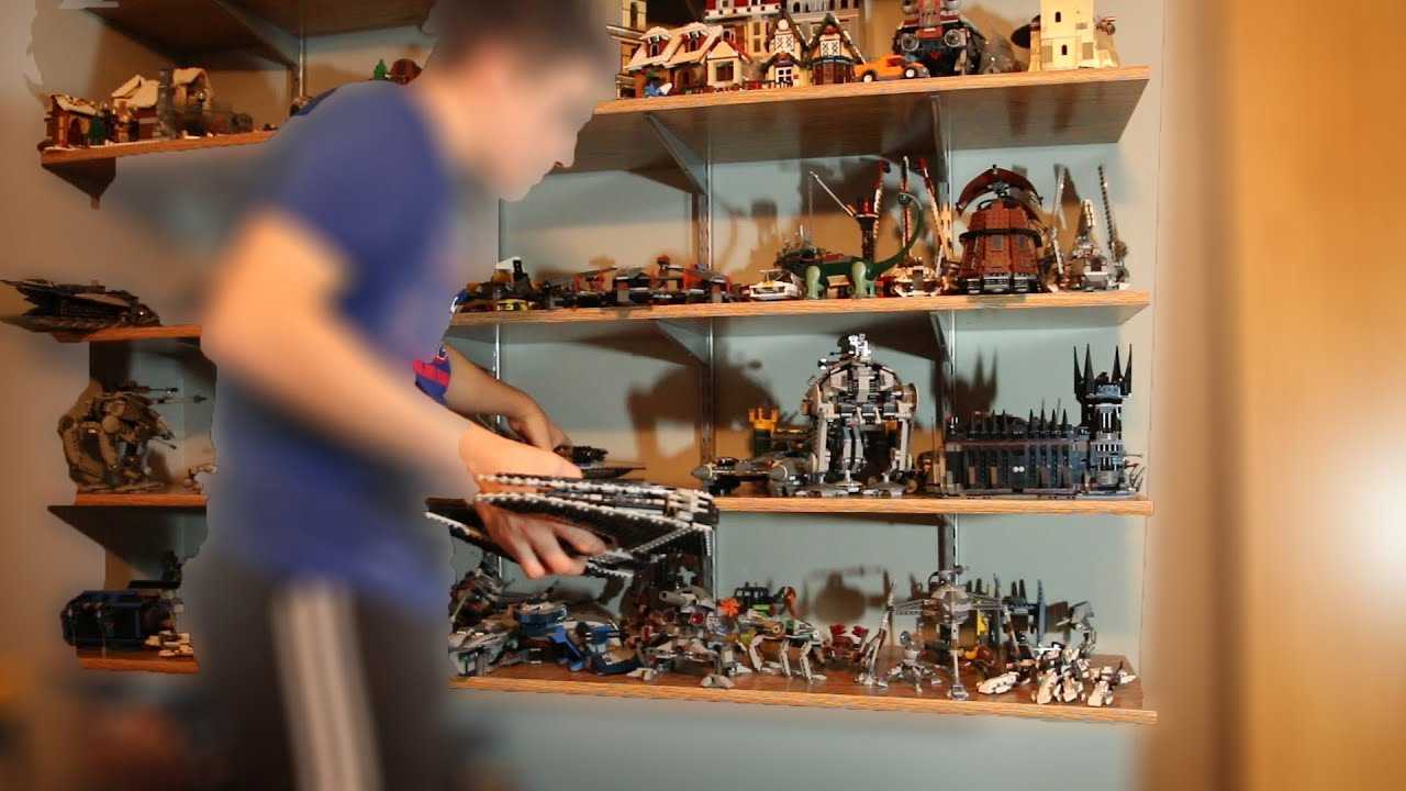 Lego update #110 Organizing Shelves - YouTube