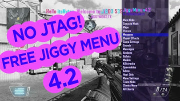 *WORKING* JIGGY 4.2 MOD MENU WITHOUT JTAG/RGH (GSC INFECTION)