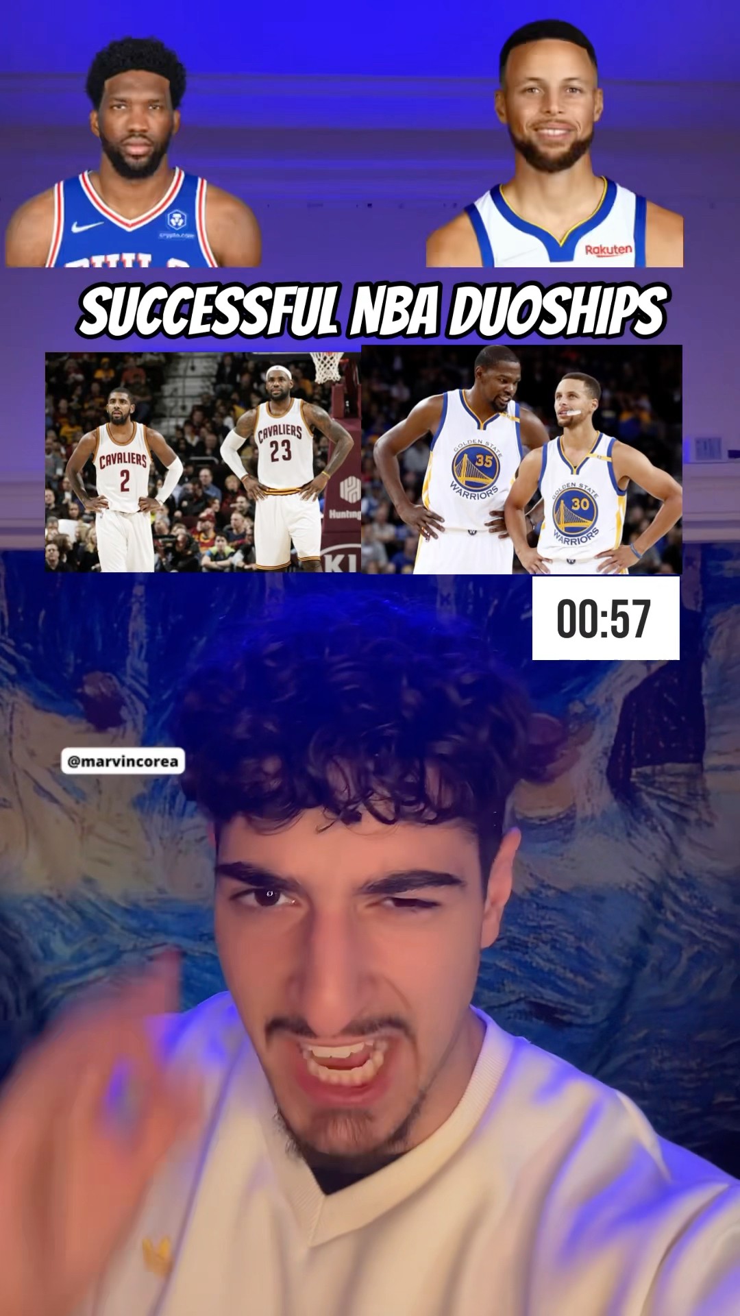 SUCCESSFUL NBA DUOSHIPS? #nba #lebron #curry #kevindurant #kyrieirving #fexr