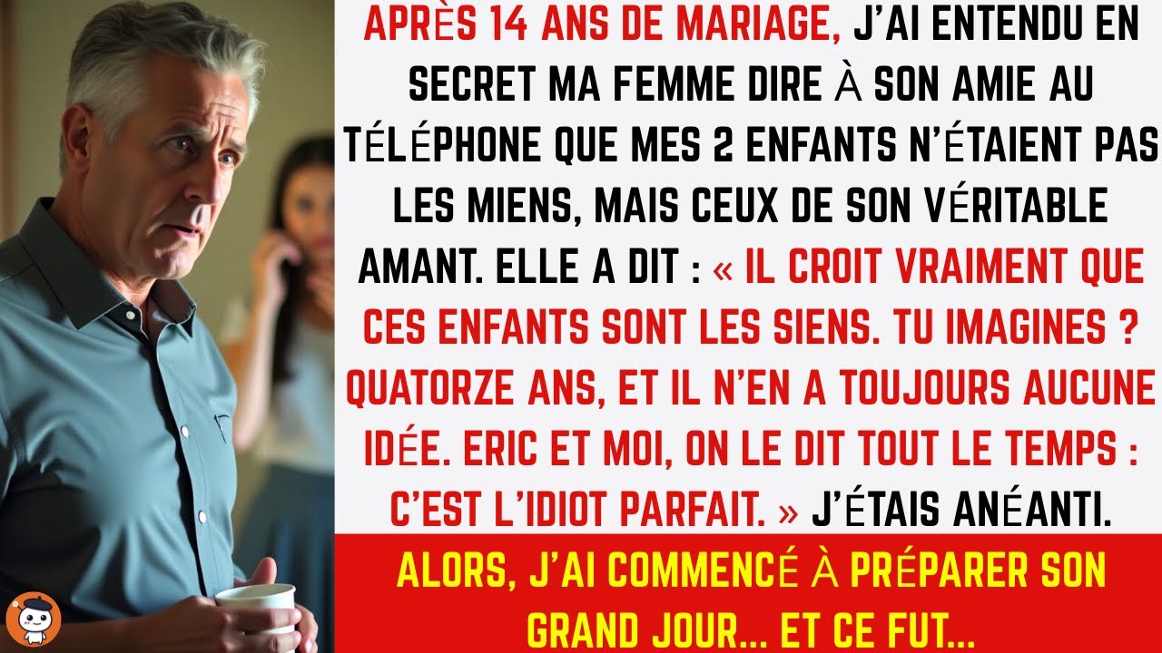 Ma femme a avoué que nos 2 enfants n’étaient pas les miens après 14 ans de mariage