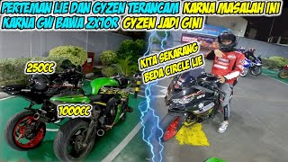 GYZEN GA MAU TEMENAN LAGI KARNA KALAH SAING LIE BAWA MOGE 1000CC !!!