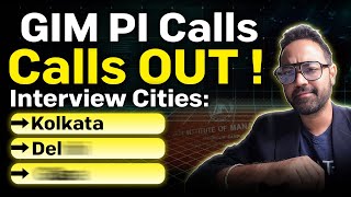 GIM Achievers Round Calls OUT | How to prepare for GIM Interview | GIM Selection Process Explained