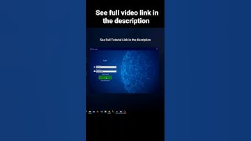 Login animated UI in C#login