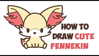 Como desenhar Delcatty e Skitty do Pokémon (cute / kawaii / chibi