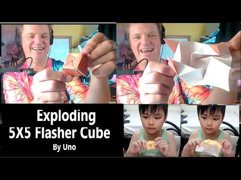 Flasher Cube by Uno - 5X5 Grid