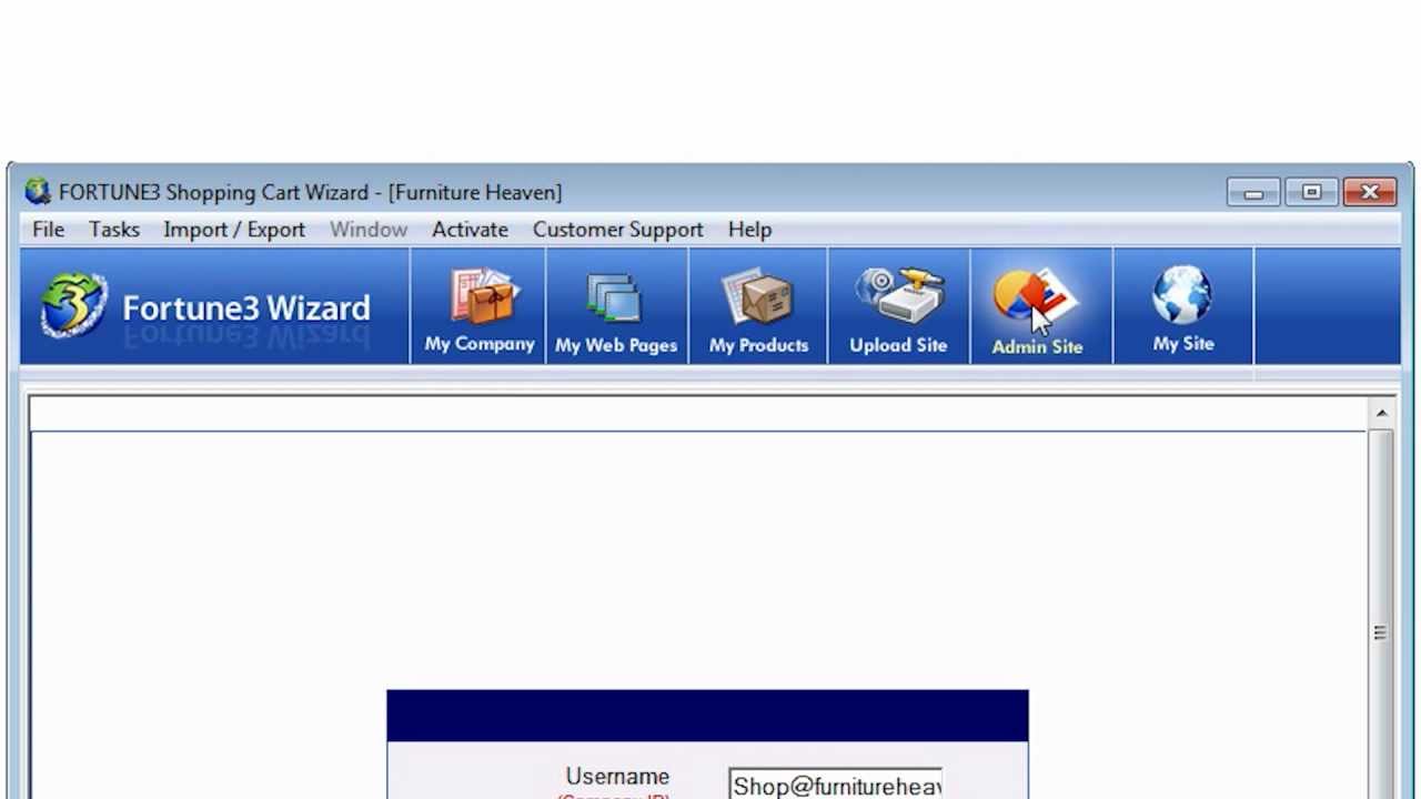 Getting Started with the Fortune3 Ecommerce Software: Tutorial Introduction