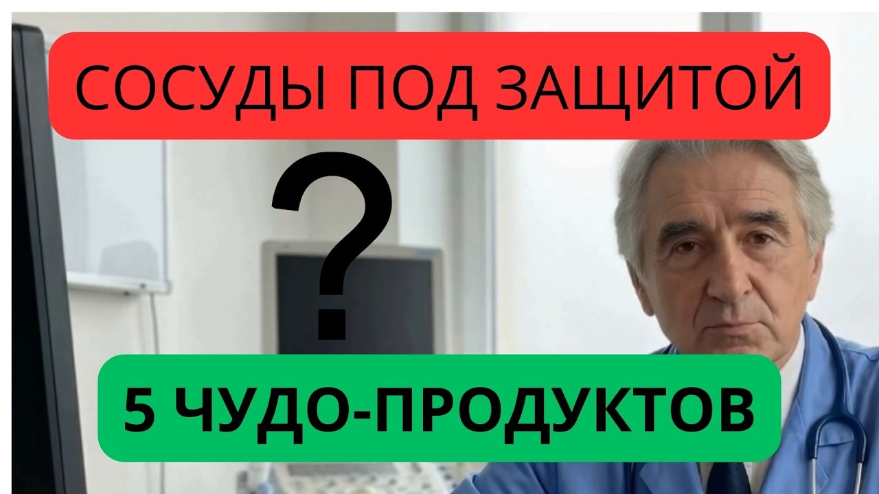 Сахар упадет до нормы! 5 продуктов-щитов для пенсионеров. Давид Астахов