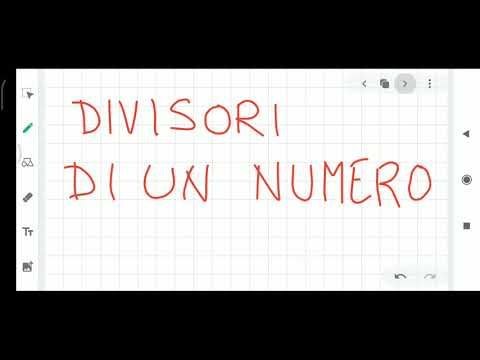 Divisori di un numero