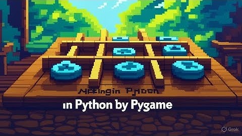 Day-3: Making Tic Tac Toe in Python using Pygame. Part - 2