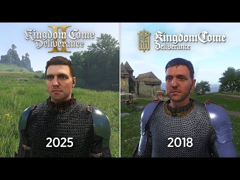 kein Name: Kingdom Come Deliverance vs Kingdom Come Deliverance 2 | Physics and Details Comparison