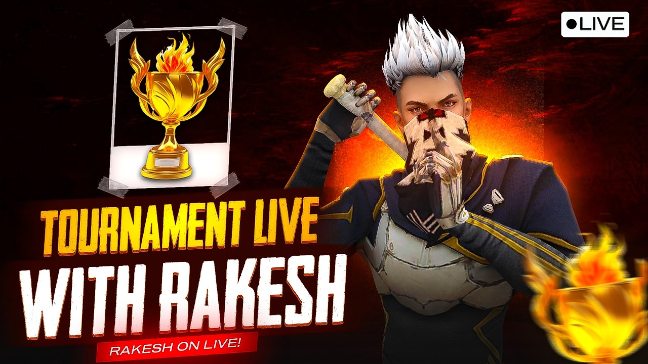 Tournament Live Gameplay | Road To Grandmaster| Free Fire Telugu Live 🔴Free Fire Telugu Live Stream