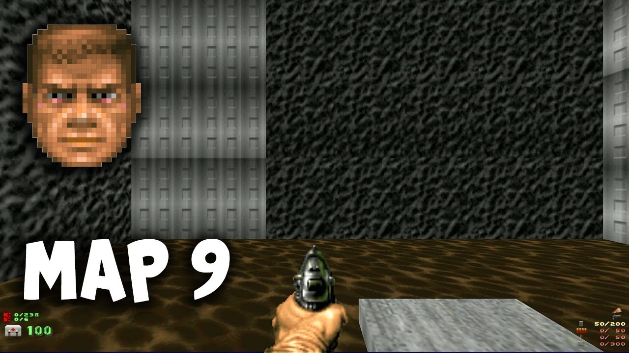 DOOM 2 Level 9 The Pit 1080p Pistol Start Walkthrough YouTube doom-2-level-9-the-pit-1080p-pistol-start-walkthrough-youtube