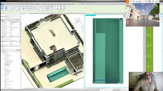 Design a detailed swimming pool in Autodesk Revit part_2 عمل حمام سباحة بجميع عناصره في الريفيت