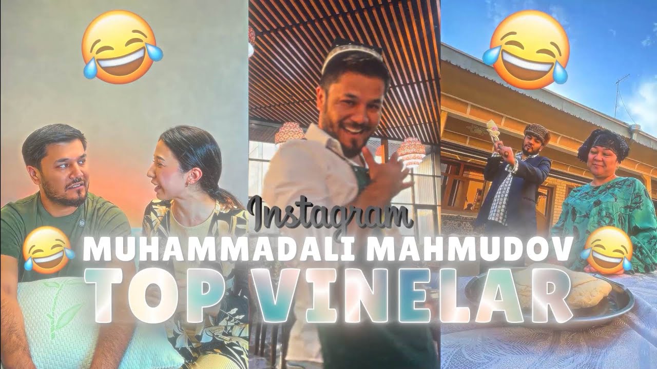 TOP-5 KULGILI VINELAR TO'PLAMI😂| Muhammadali Mahmudov🤩