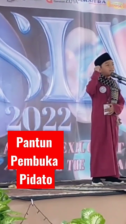 Pantun Pembuka Pidato || Ghazi Dai Cilik