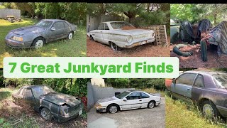 Moving 7 cars that have been parked for years