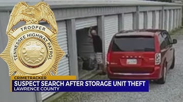 Suspect search after storage unit theft
