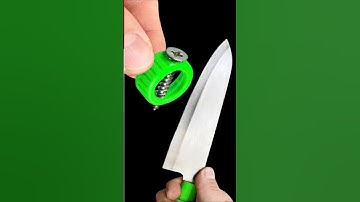 Knife like a razor! Sharpen your knife with this tool #diy #tips
