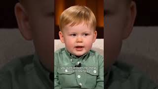 This Interview Went Completely Wrong 😂 #funny #littletalks #funnykids