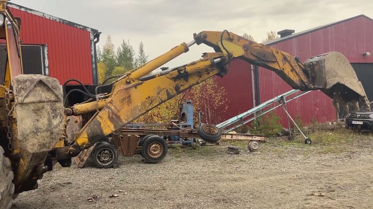 Traktorgrävare  Volvo GM 616