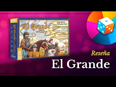 El Grande, el juego de mesa: reseña en vivo.