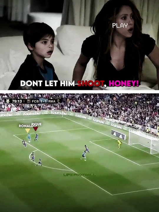 Shakira Vs 2017 Prime Real Madrid Ronaldo🥶🤯 #shorts #football #soccer