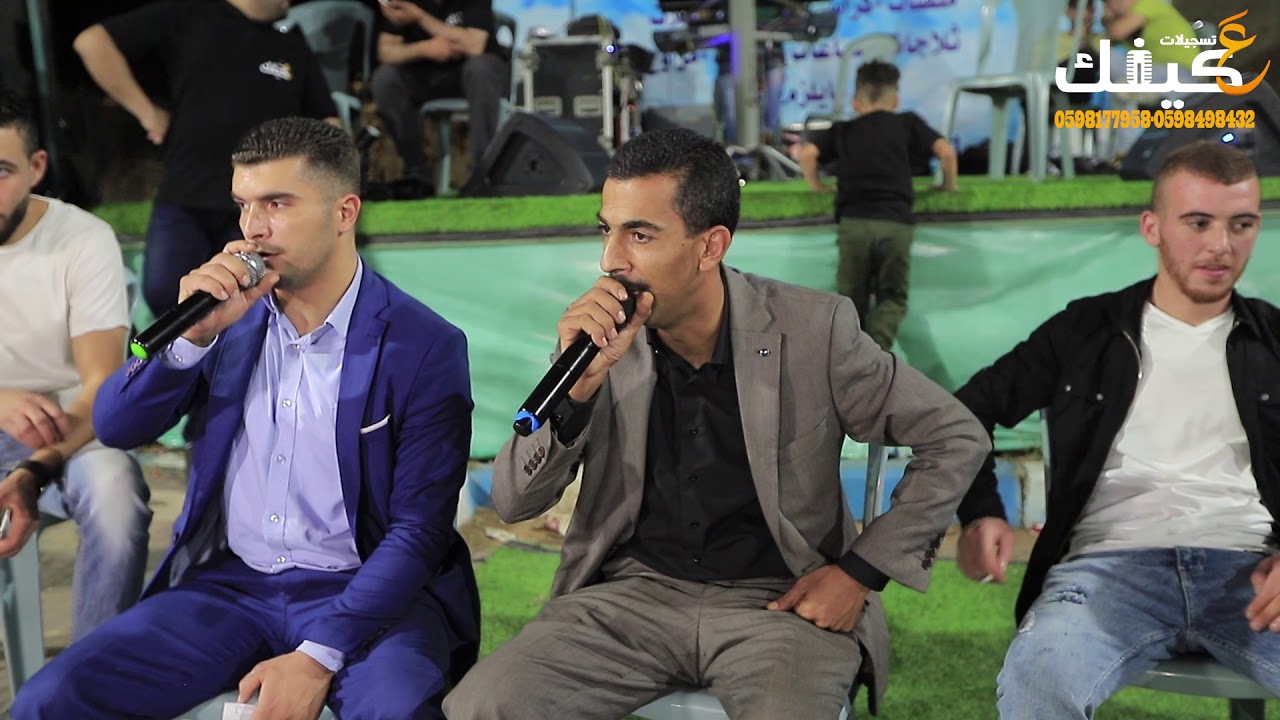 جلسة زجل مميزة مع الفنانين اكرم قعوار والفنان صهيب الجماعيني حفلة العريس المحامي حسن نوفل - قلقيلية