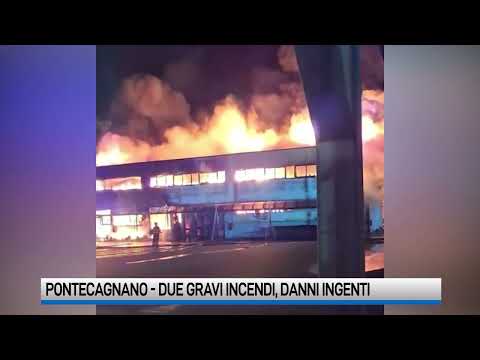 Video Salerno, due incendi in poche ore: danni a magazzino e discoteca